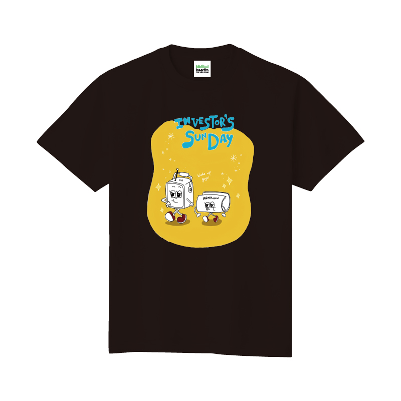 Investor's Sunday Tシャツ ブラック