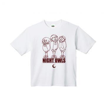 KEN LLOYDの"Night Owls" Tシャツ(オーバーサイズ)