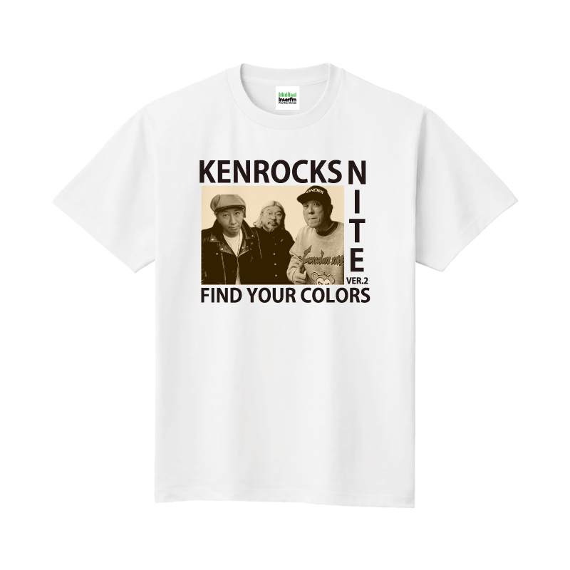 KenrocksNITE Ver.2 Tシャツ　ホワイト