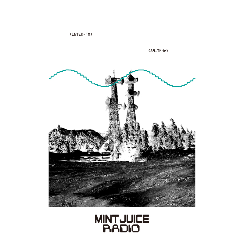 Mint Juice Radio Tシャツ(オーバーサイズ)