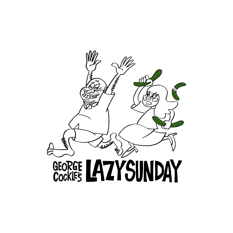 Lazy Sunday Tシャツ(オーバーサイズ)