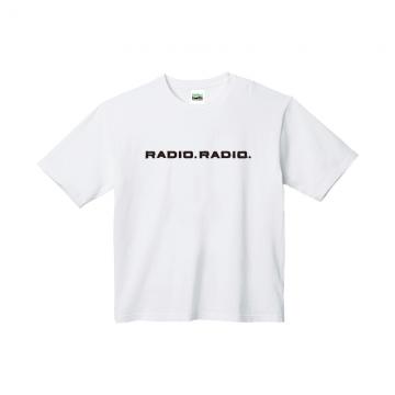 RADIO.RADIO.With George Williams Tシャツ　オーバーサイズ　ホワイト