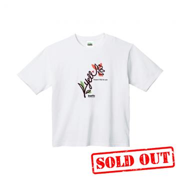 Flowers YELL  Tシャツ(オーバーサイズ)