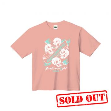 AMEFURASSHI のアメフラナイト! TシャツB (オーバーサイズ)　ピンク