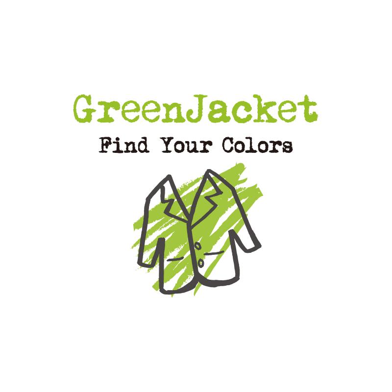 Green Jacket & SUNDAY FINISHING LINE Tシャツ