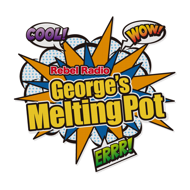 George's Melting Pot番組Tシャツ白